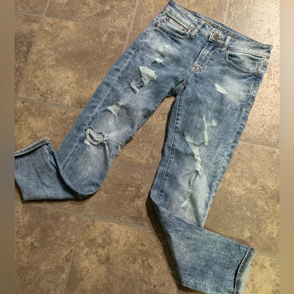 American Eagle 28x30 stressed next level Flex